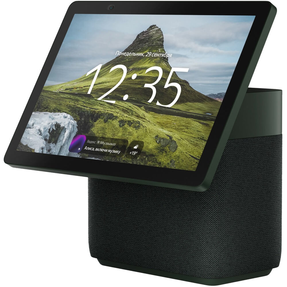 Умная колонка Яндекс Станция Дуо Макс с Алисой на YaGPT зелёный 44980₽