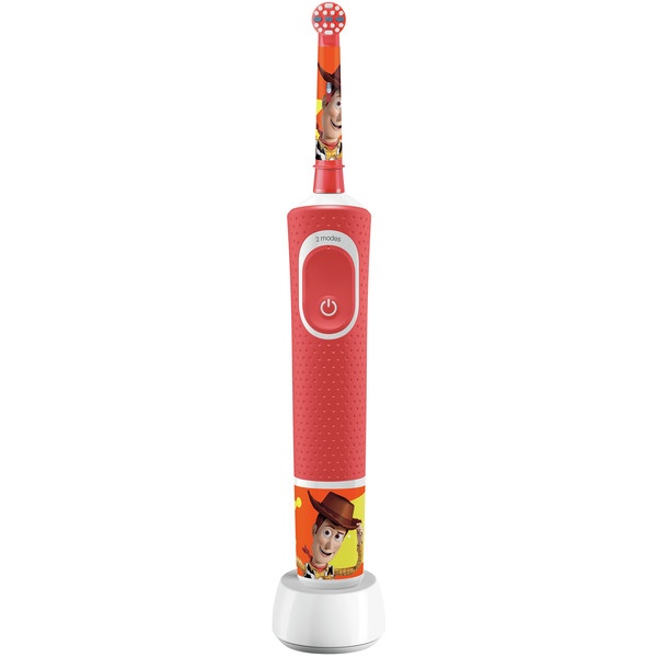 Электрическая зубная щетка Braun Oral-B D100.413.2K Vitality Kids, цвет красный - фото 1