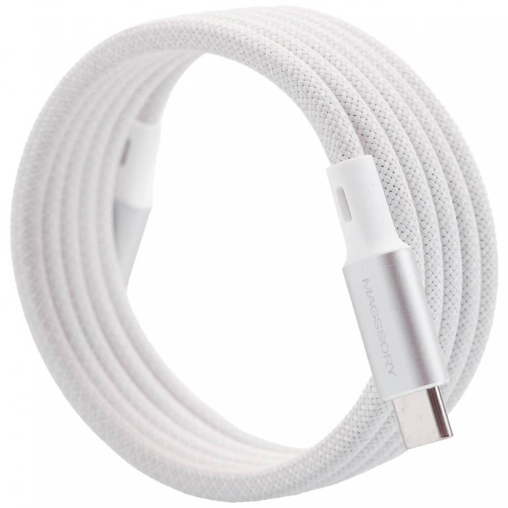 Кабель Magssory USB-C 1.2 м серебристый (CBL001)