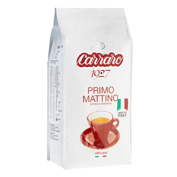 Кофе в зернах Carraro Примо Маттино - фото 1