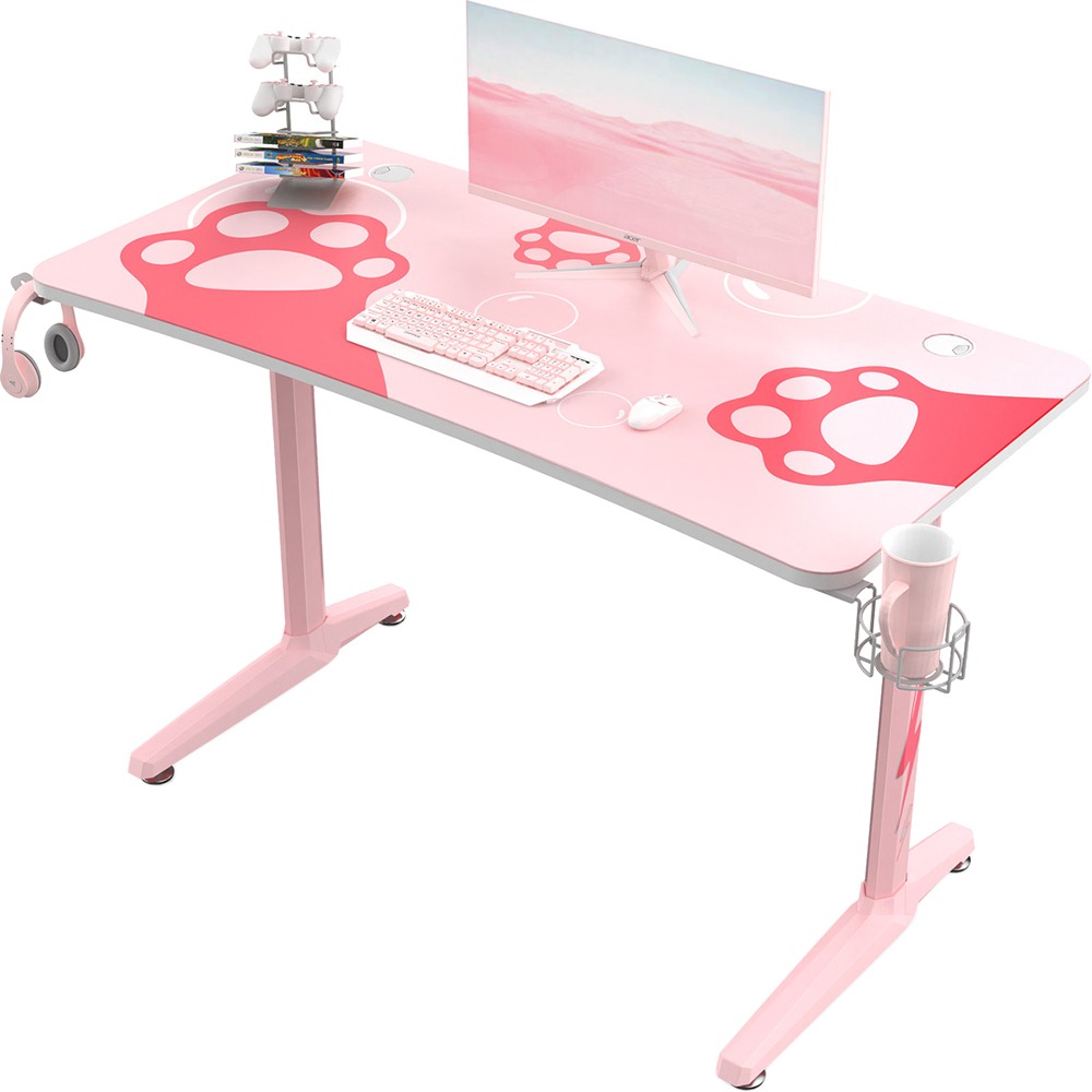 Компьютерный стол Eureka GIP 47 Pink ZX-GIP-P47PK - фото 1