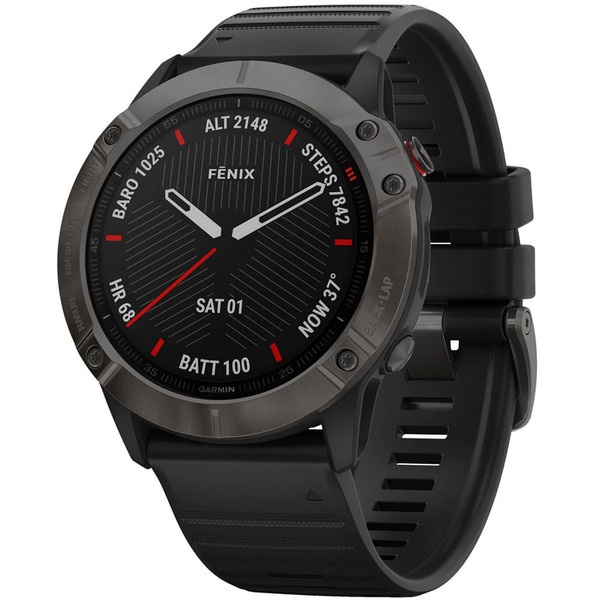 Смарт-часы Garmin FENIX 6X Pro Gray/Black (010-02157-21)