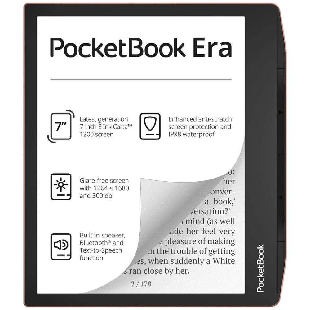 Электронная книга PocketBook 700 Sunset Copper (PB700-L-64-WW), цвет бронзовый