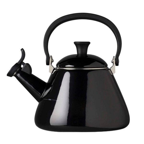 Чайник для плиты Le Creuset 92000200140000, цвет чёрный - фото 1