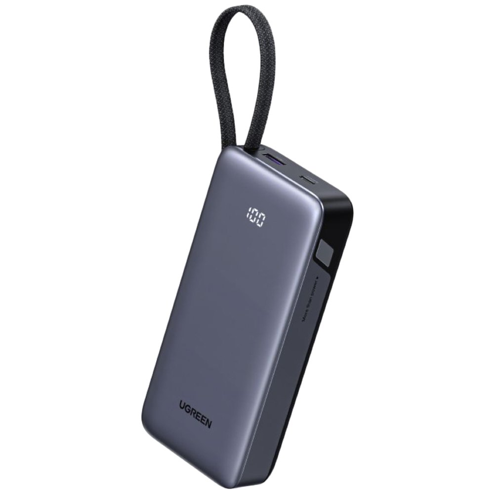 Внешний аккумулятор Ugreen PB537 55W 20000 мАч серый космос (95178B)
