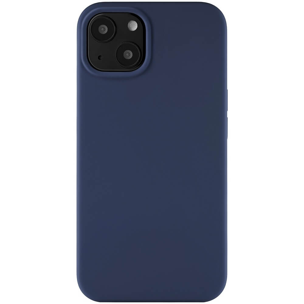 Чехол для смартфона uBear Touch Mag Case для iPhone 13, тёмно-синий - фото 1