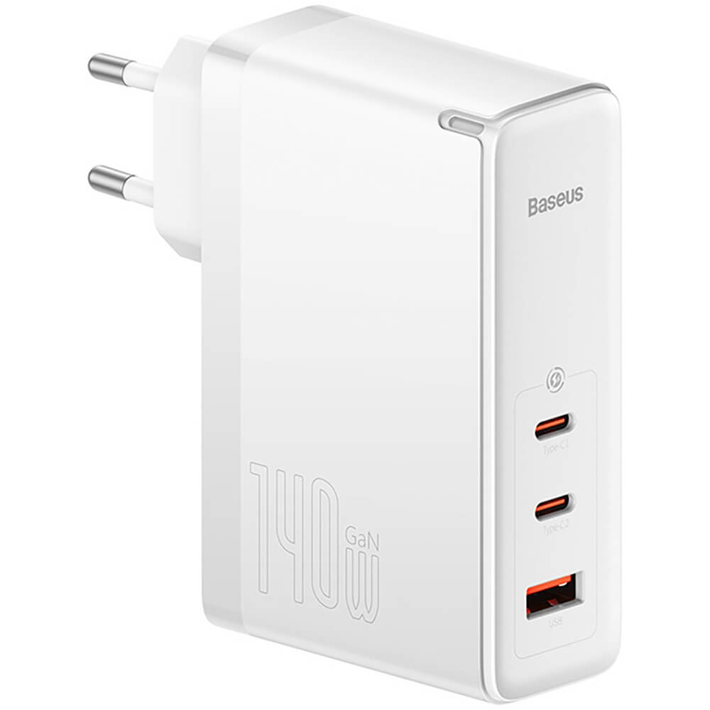 Зарядное устройство Baseus GaN5 Pro Fast Charger 140W белый (CCGP100202)
