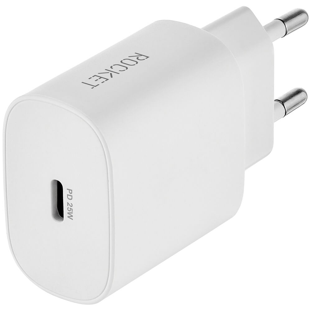 Зарядное устройство Rocket Step Combo 25W белый (RWCC507WH25CC-C)