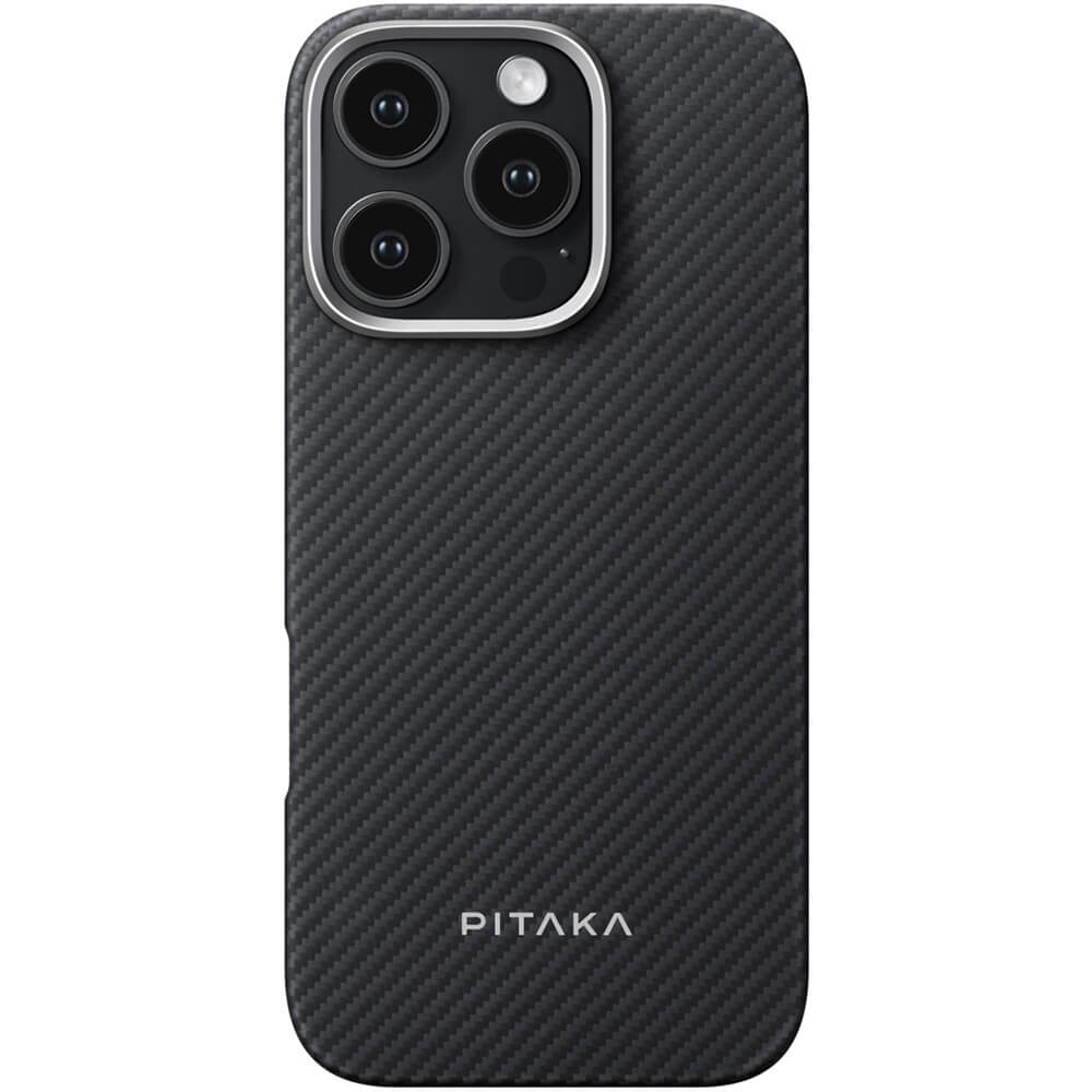 Чехол Pitaka Ultra-Slim Case для iPhone 16 Pro Max BlackGrey (KI1601PMA)