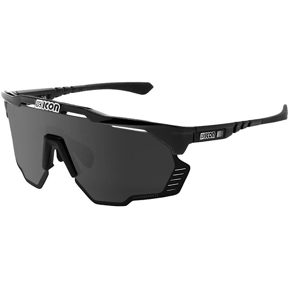 Спортивные очки Scicon Aeroshade Kunken Black Gloss/Multimirror Silver