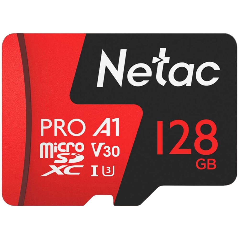 Карта памяти Netac Extreme Pro P500 128 ГБ (NT02P500PRO-128G-R)