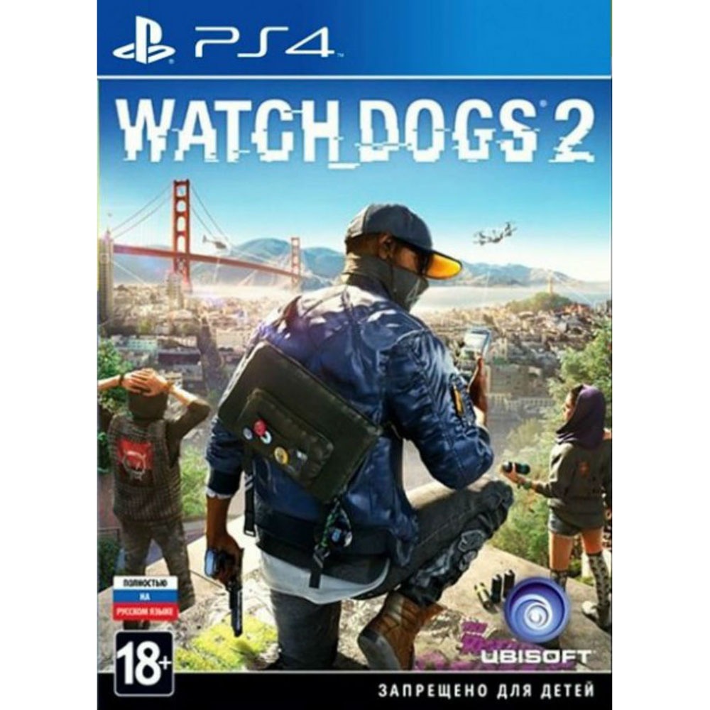 Watch_Dogs 2 PS4, русская версия