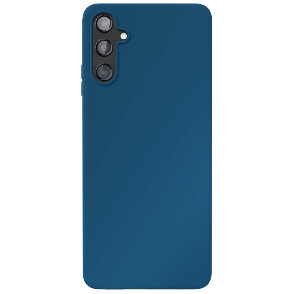 Чехол VLP Silicone Case для Samsung Galaxy A14, тёмно-синий