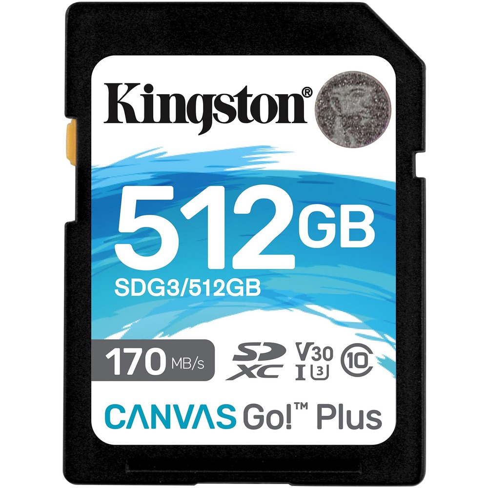 Карта памяти Kingston Canvas Go Plus SDXC 512GB (SDG3/512GB)