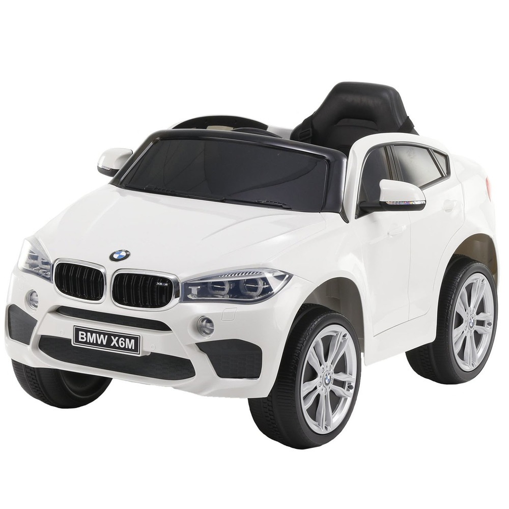 Детский электромобиль Toyland BMW X6M mini белый от Технопарк