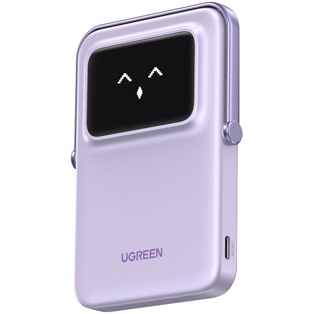 Внешний аккумулятор Ugreen PB571 UNO 5000 мАч фиолетовый