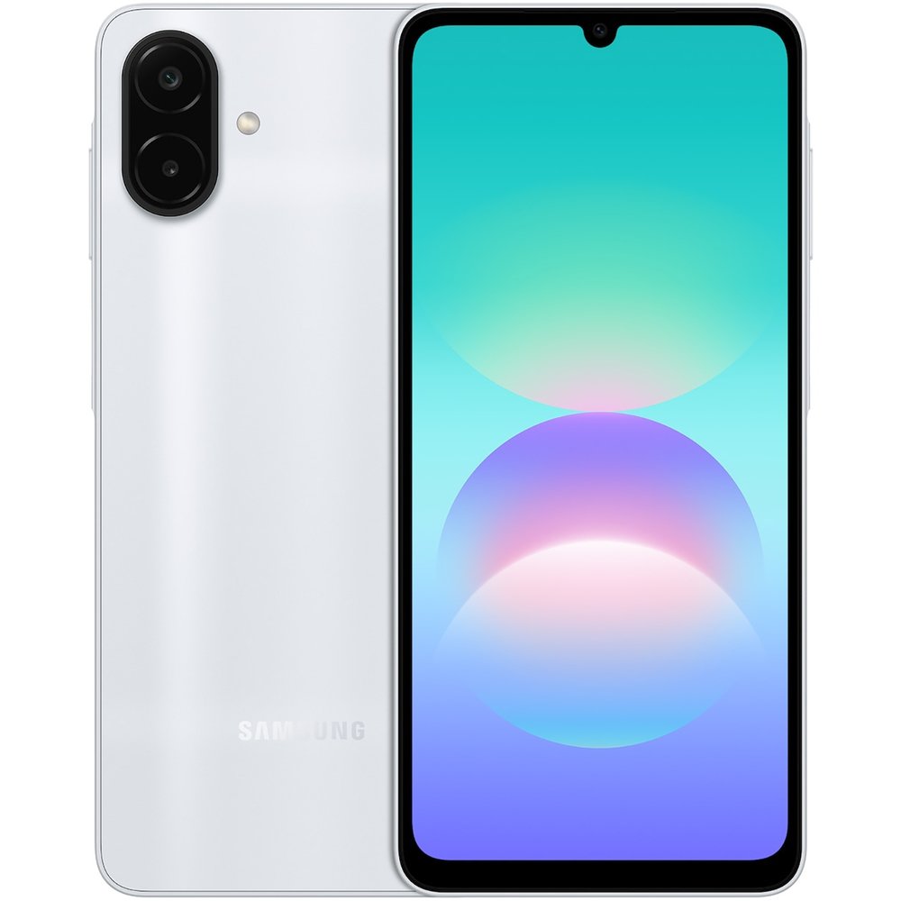 Смартфон Samsung Galaxy A08 4+64 ГБ серебряный