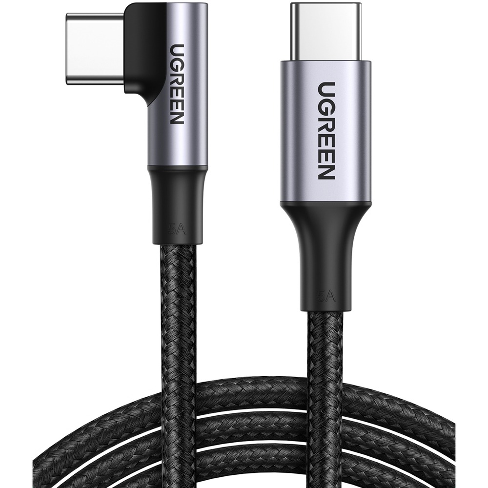 Кабель Ugreen USB Type-C, 2 м, чёрный