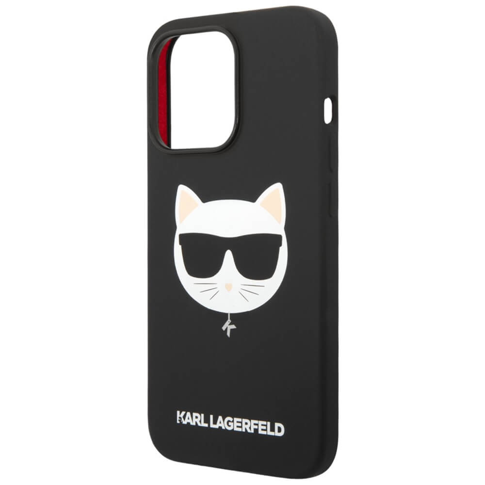 Чехол Karl Lagerfeld для iPhone 14 Pro с MagSafe, чёрный