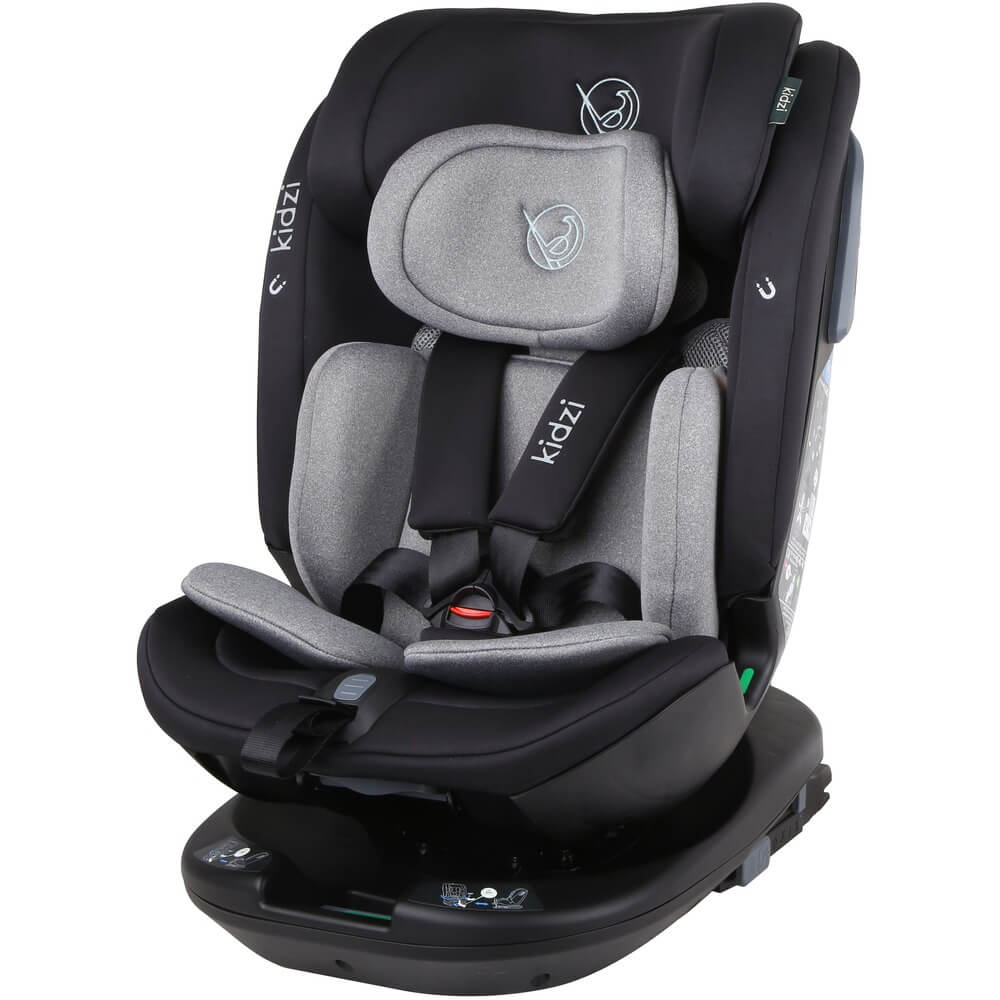 Детское автокресло Kidzi Spin Plus 360 i-Size Grey