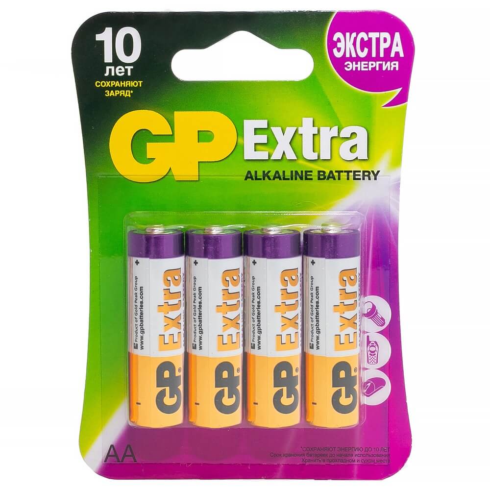 Батарейка GP Extra Alkaline 15AXNEW-2CR4