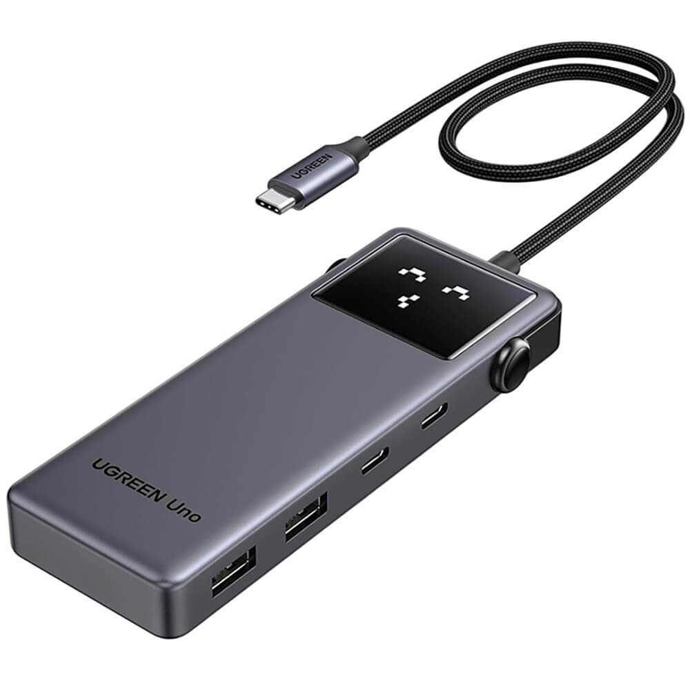 Мультифункциональный хаб Ugreen CM888 6 в 1 Power Converter (35998)