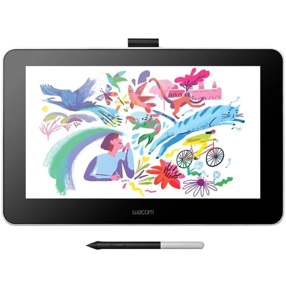 Графический планшет-монитор Wacom one 13 [dtc133w0b]