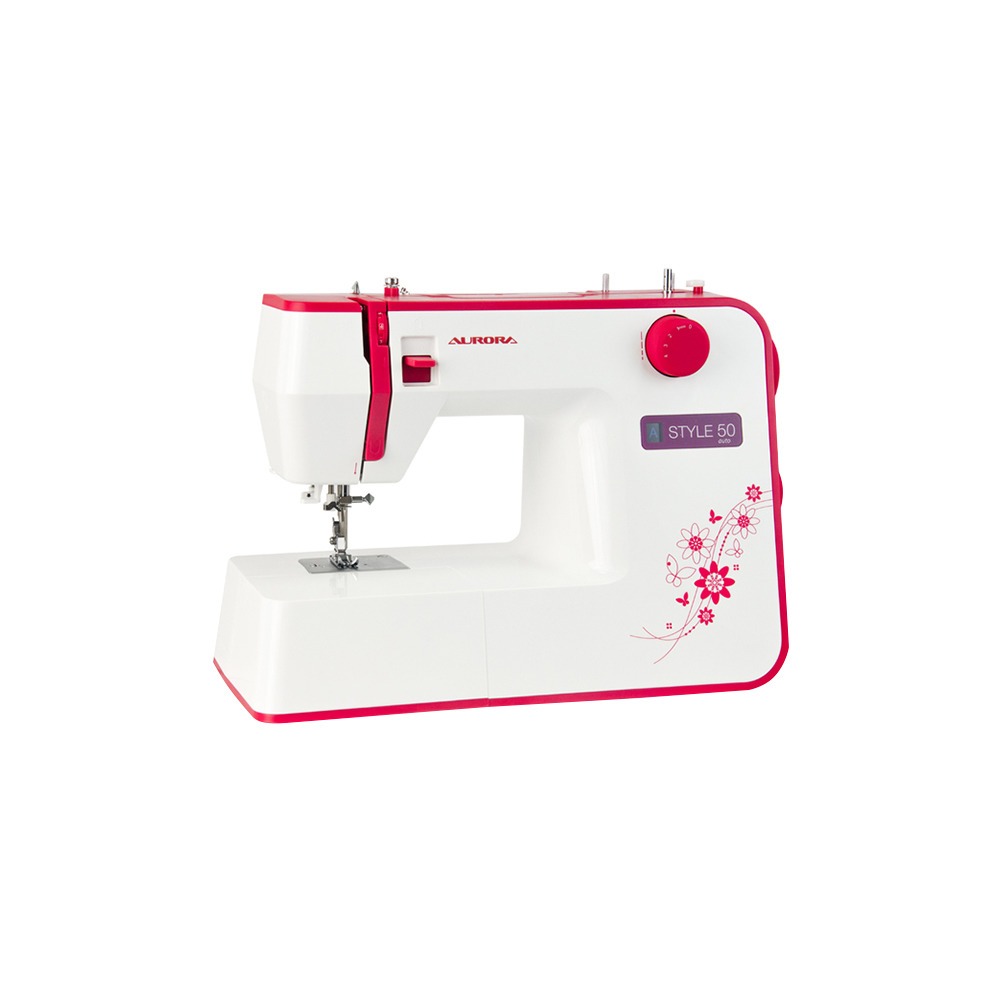 Швейная машинка Aurora Style 50, цвет розовый