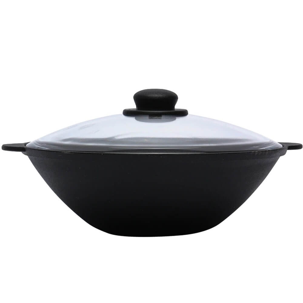 Сковорода Камская Посуда вок36, цвет чёрный