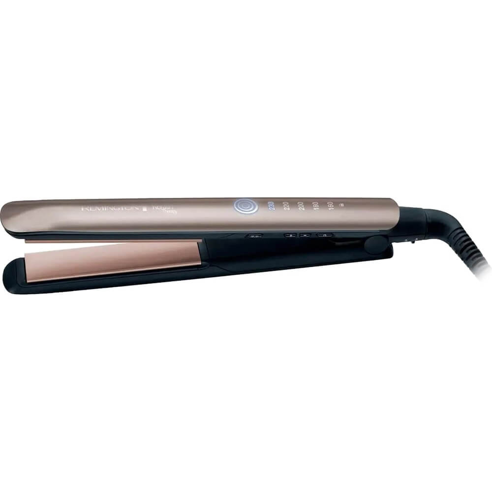 Выпрямитель для волос Remington Keratin Therapy Pro S8590, цвет серебристый - фото 1