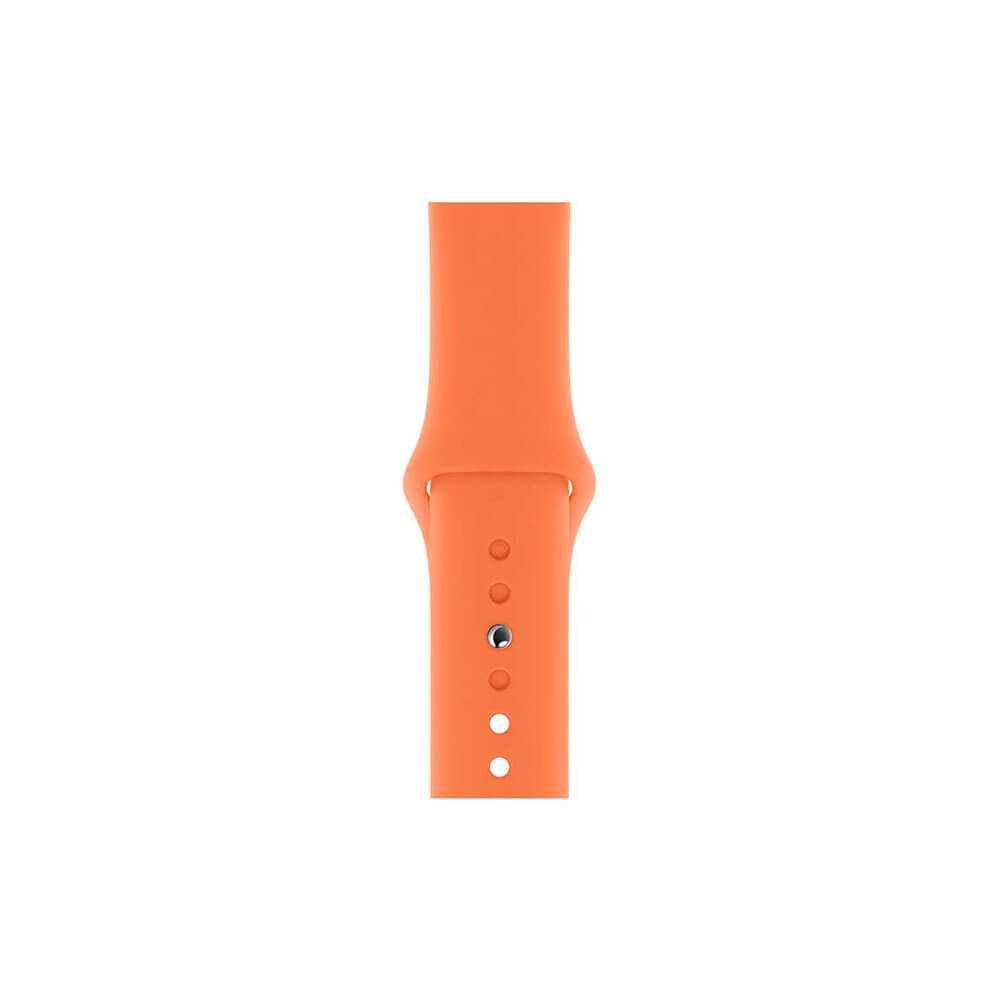 Ремешок для умных часов Apple Watch Sport Band 40 мм, оранжевый витамин (MXP42ZM/A)