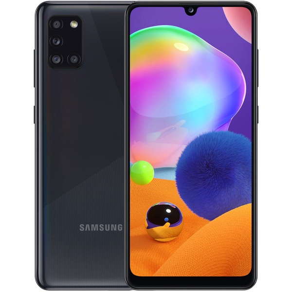 Смартфон Samsung Galaxy A31 64 ГБ чёрный