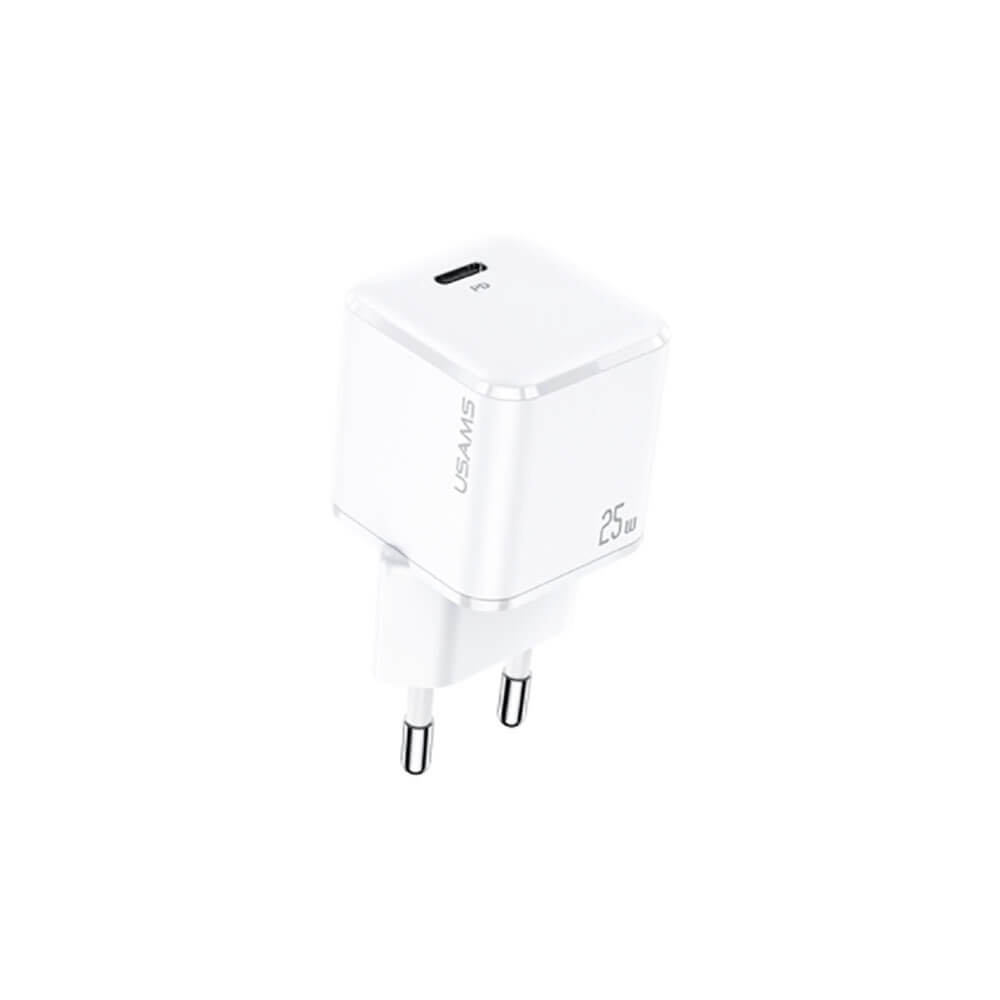 Зарядное устройство Usams Super Si Mini Fast 1C Charger 30W (CC148TC02), белый