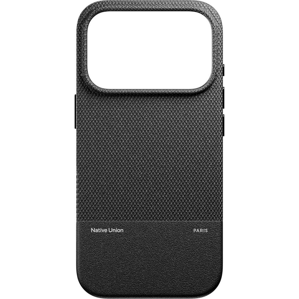Чехол Native Union (Re)Classic Case MagSafe для iPhone 17 Pro чёрный (RECLA-BLK-NP25P)
