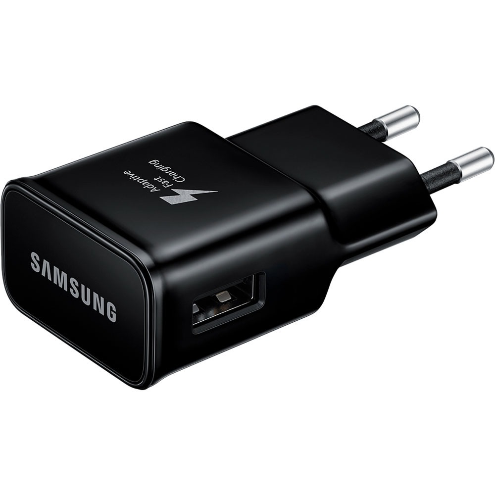 Зарядное устройство Samsung ТА20 EP-TA20EBENGRU, Black - фото 1