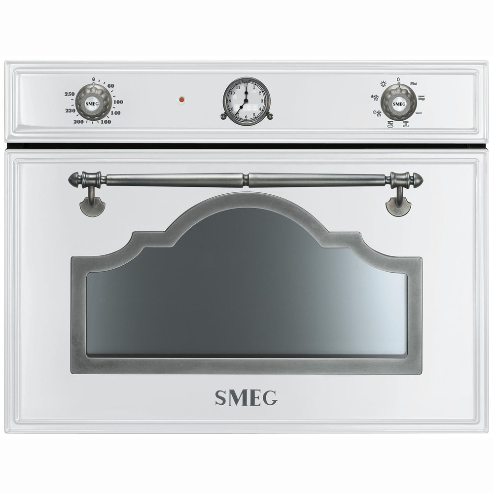 Микроволновая печь Smeg SF4750MBS Cortina, цвет белый - фото 1