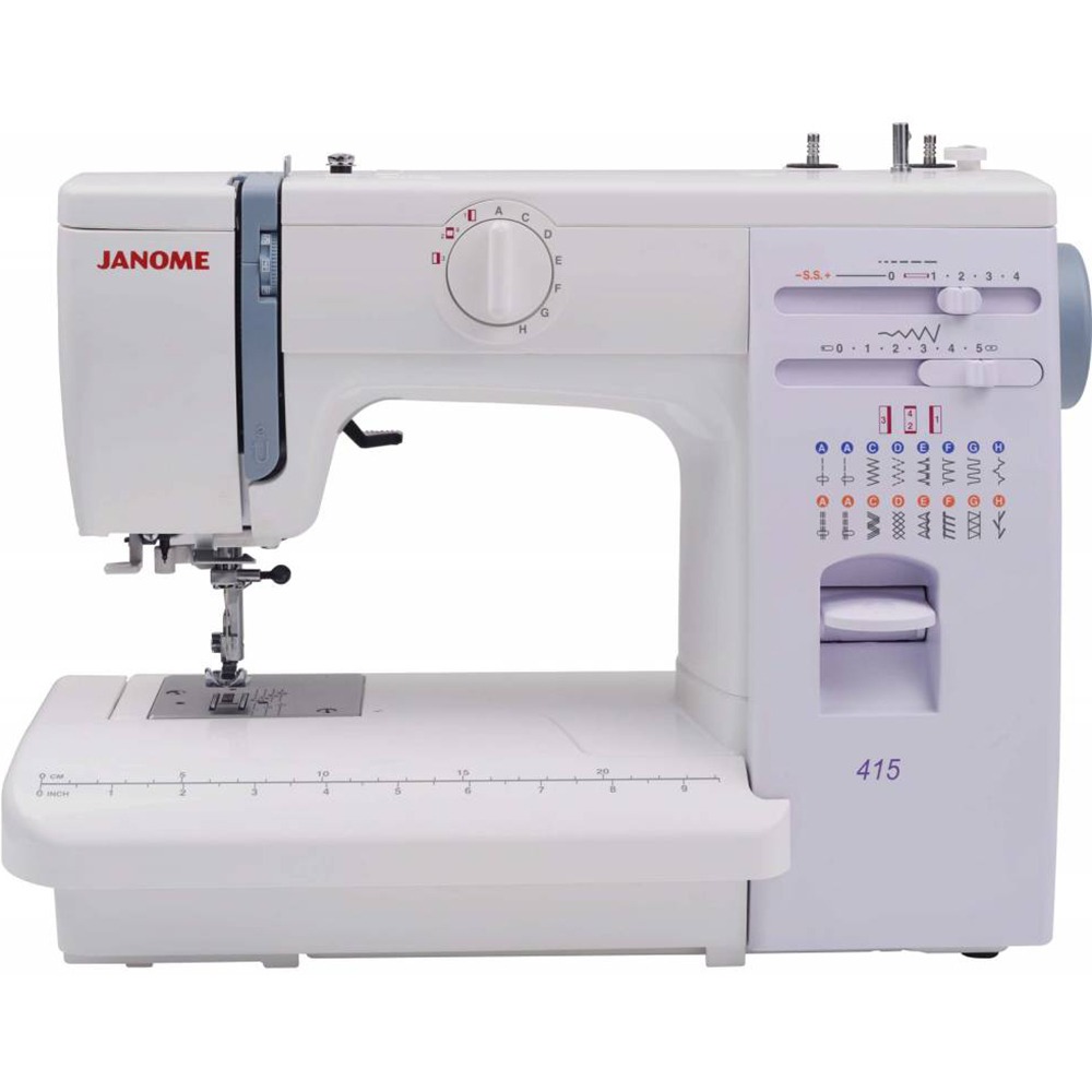 Швейная машинка Janome 415, цвет белый - фото 1