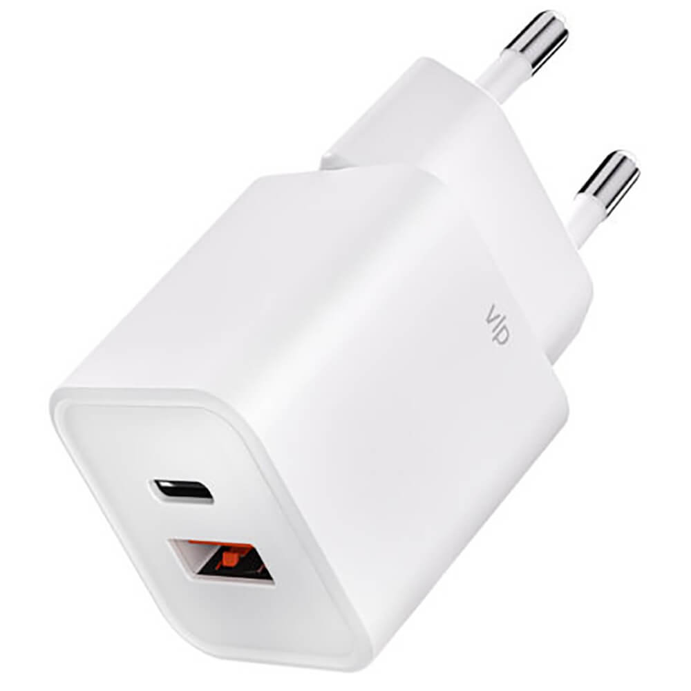 Зарядное устройство VLP G-Charge (USB-C+USB-A) белый