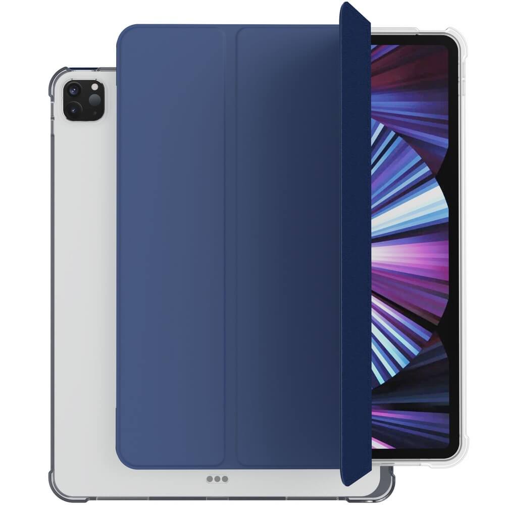 Чехол для планшета VLP Dual Folio для Apple iPad Pro (2021), тёмно-синий