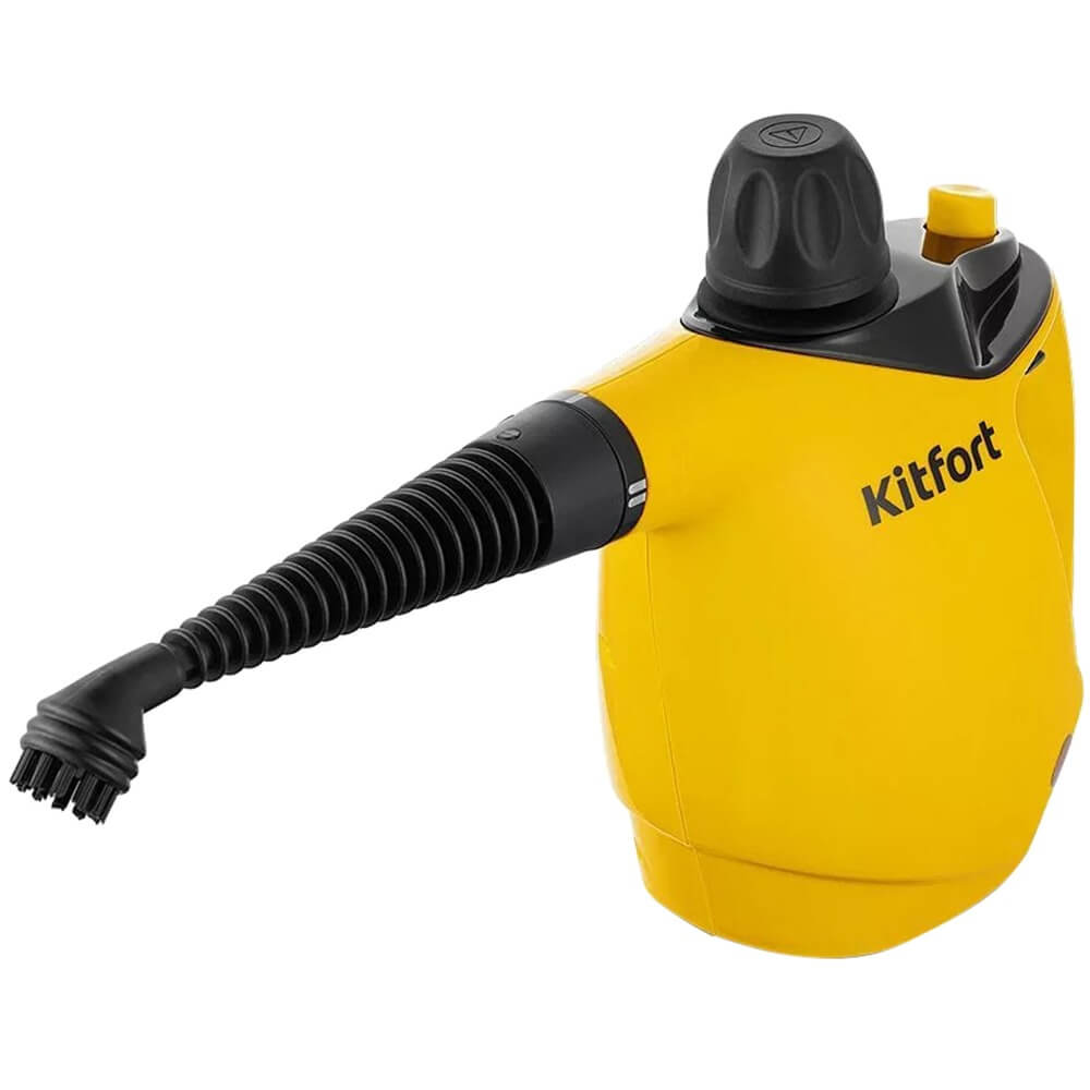 Пароочиститель Kitfort КТ-9140-1, цвет жёлтый