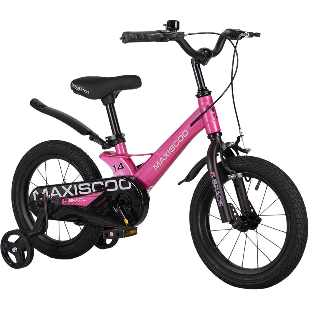 Детский велосипед Maxiscoo SPACE 14 розовый (2026) (MSC-S1453)