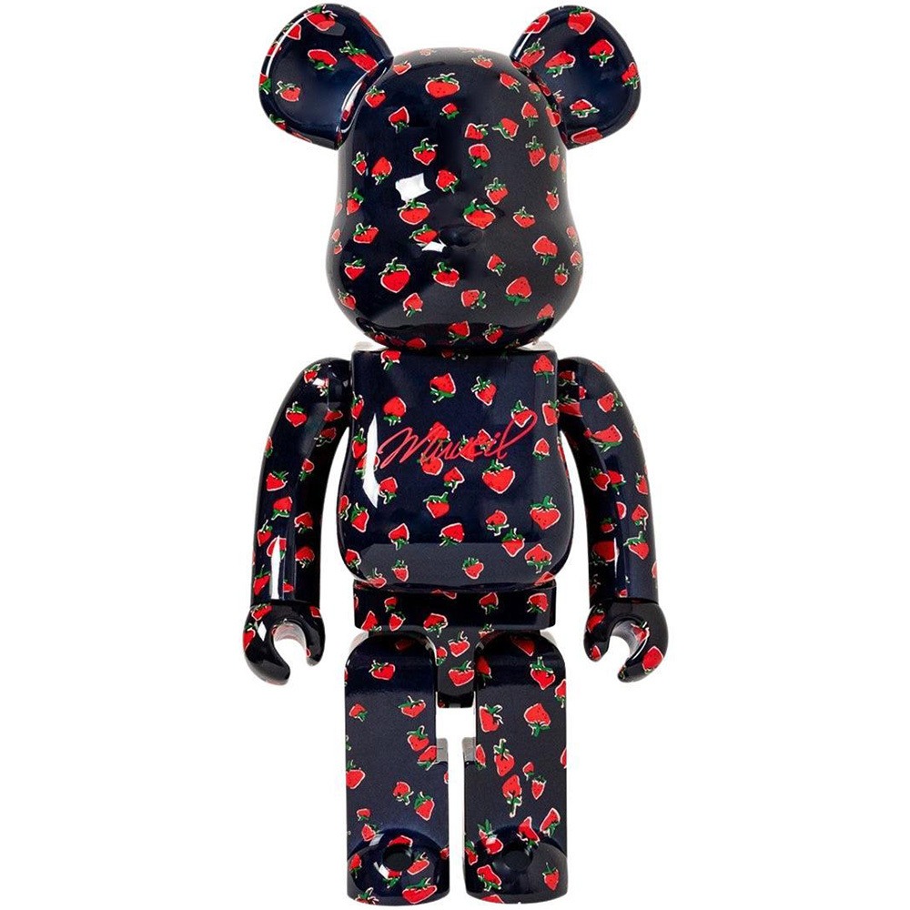 Фигура Bearbrick Medicom Toy Muveil Strawberry 1000%