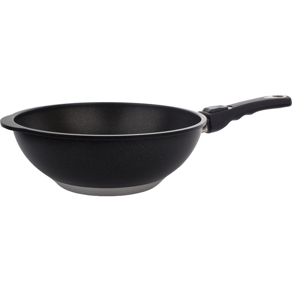 Сковорода AMT Frying Pans 1126S, цвет чёрный - фото 1