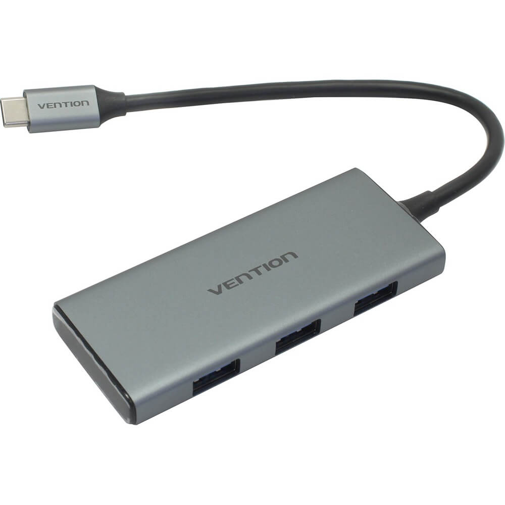 Мультифункциональный хаб Vention USB Type C 6 в 1 (TOOHB)