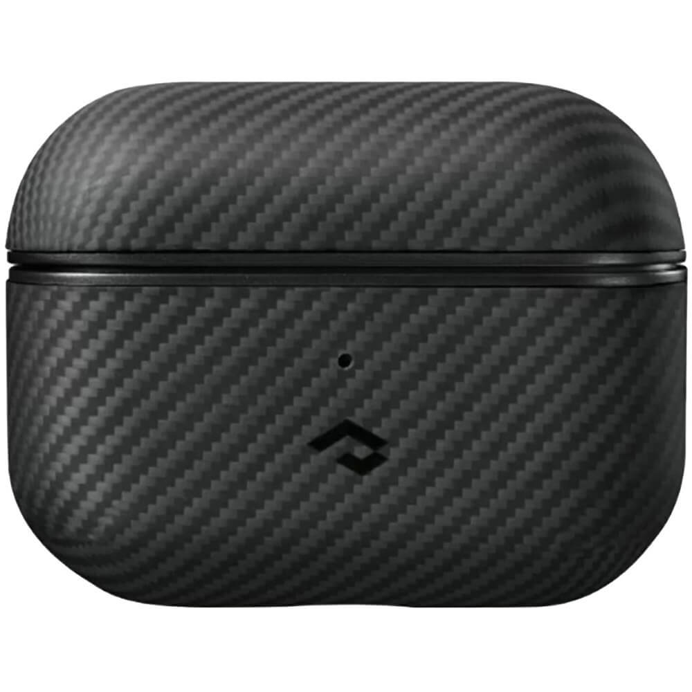 Чехол для наушников Pitaka MagEZ Case для AirPods Pro/Pro 2 чёрный (APM7001)