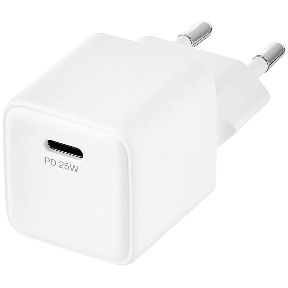 Зарядное устройство uBear Bridge GaN + Super Fast Charging белый (WCC02WHPD25CC-C)