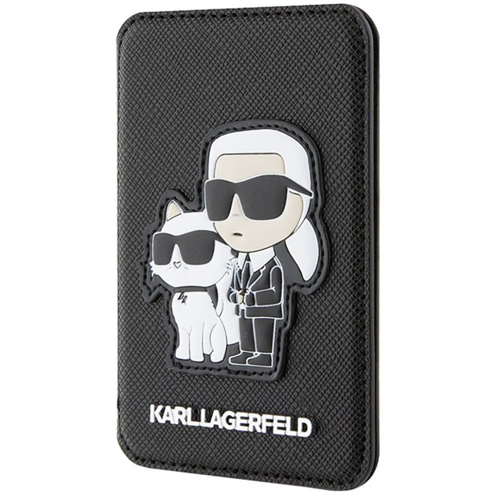 Картхолдер Karl Lagerfeld с MagSafe NFT Choupette чёрный (KLWMSPSAKCPMK)