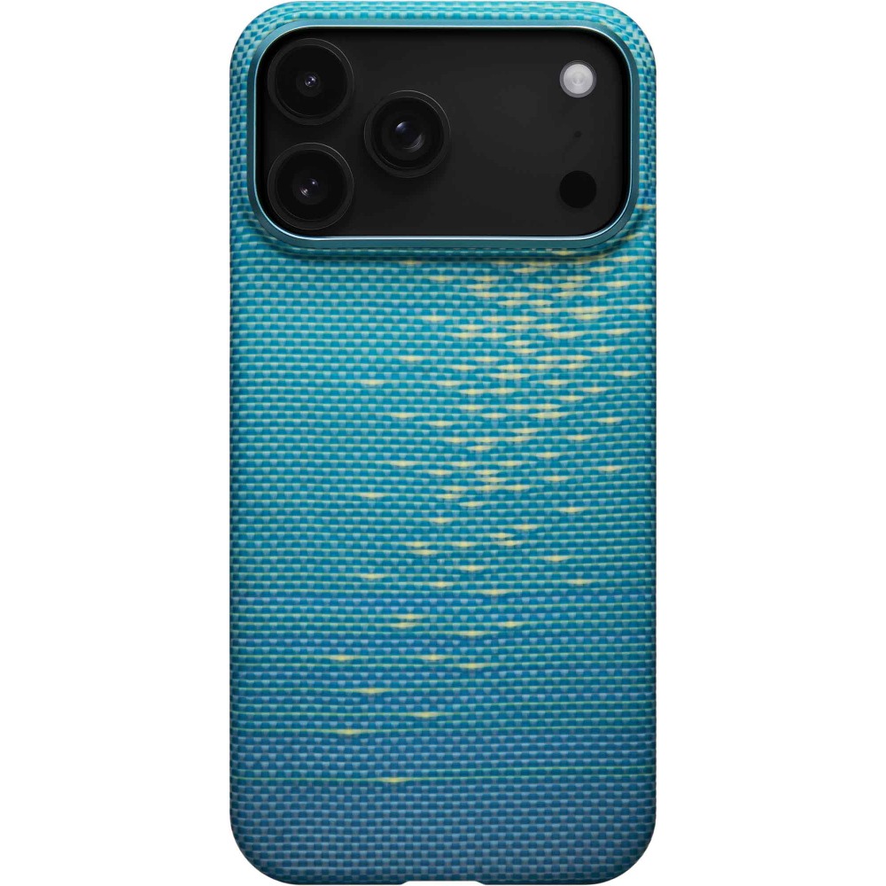 Чехол Pitaka Ultra-Slim Case для iPhone 17 Pro голубой 8990₽