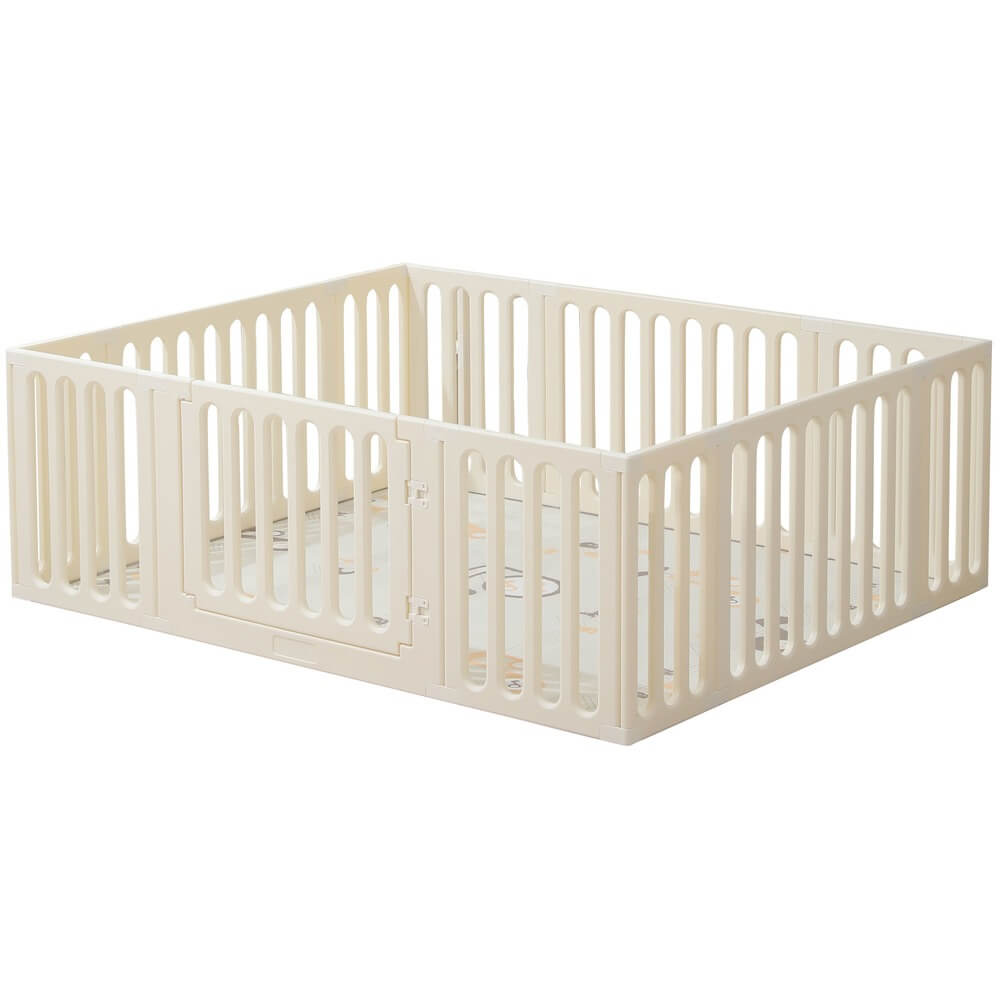 Детский манеж-стеллаж UNIX Kids White PPST2IN1WT