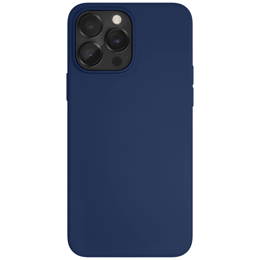 Чехол VLP Liquid Silicone MagSafe для iPhone 14 Pro Max, тёмно-синий